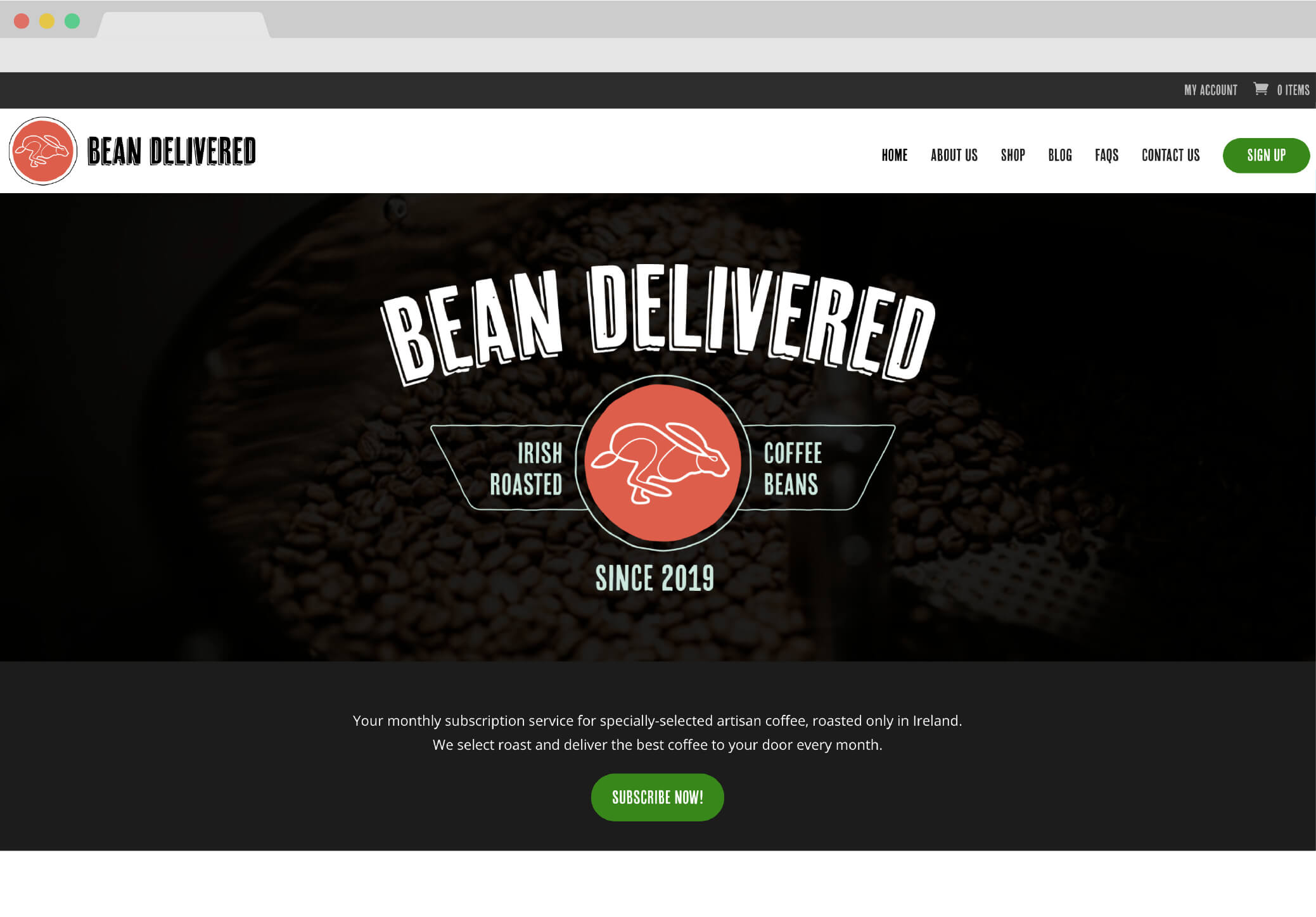 Bean Delivered Screen Grab